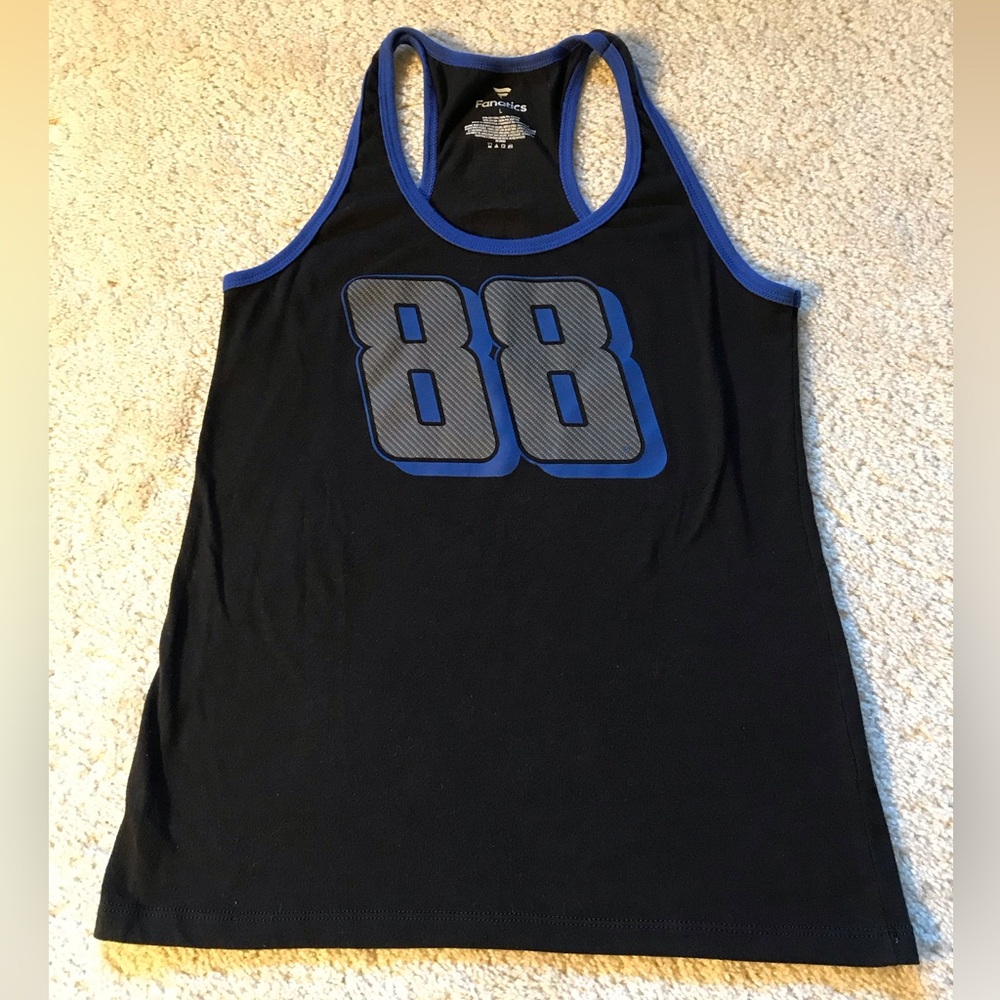 Dale Earnhardt Jr 88 NASCAR Hendrick Motorsports Fanatics Racerback Tank Top